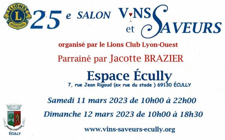 25eme salon des vins et saveurs