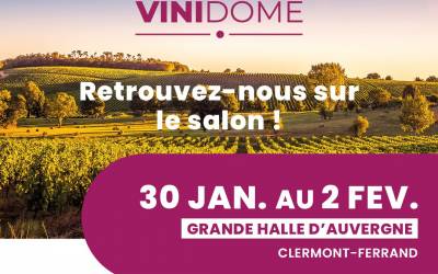 Présence au Salon Vinifrance de Clermont-Ferrand